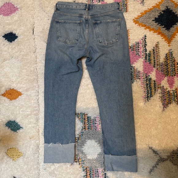 Cherie High Rise Straight Denim in Tone - Picture 4 of 6